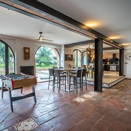ヴィラ Chateau Fourclins Domaine Privatif 16 Personnes Parc & Bassin Naturel Proche Toulouse Merville