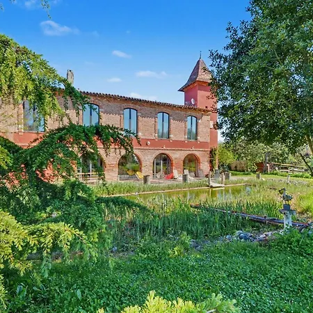 Villa Chateau Fourclins Domaine Privatif 16 Personnes Parc & Bassin Naturel Proche Toulouse Merville (Haute-Garonne)
