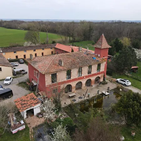 빌라 Chateau Fourclins Domaine Privatif 16 Personnes Parc & Bassin Naturel Proche Toulouse *