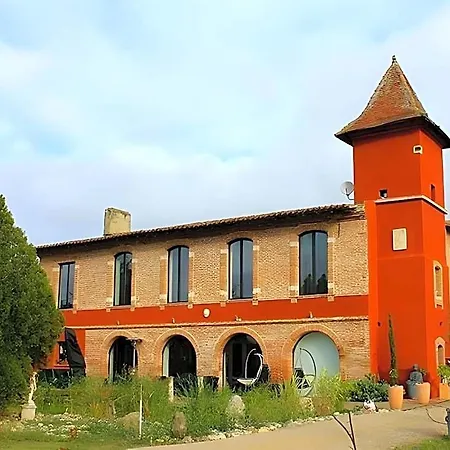 Chateau Fourclins Domaine Privatif 16 Personnes Parc & Bassin Naturel Proche Toulouse Villa Merville (Haute-Garonne)