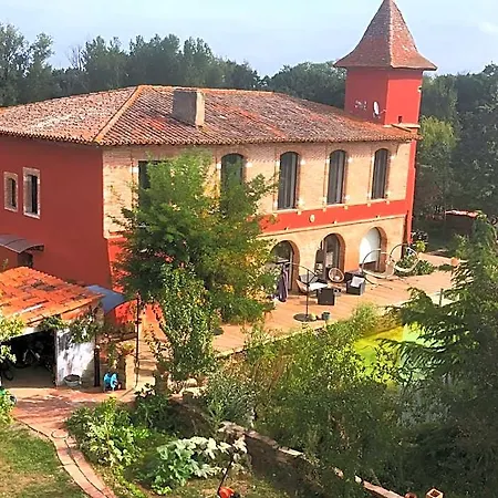 Villa Chateau Fourclins Domaine Privatif 16 Personnes Parc & Bassin Naturel Proche Toulouse