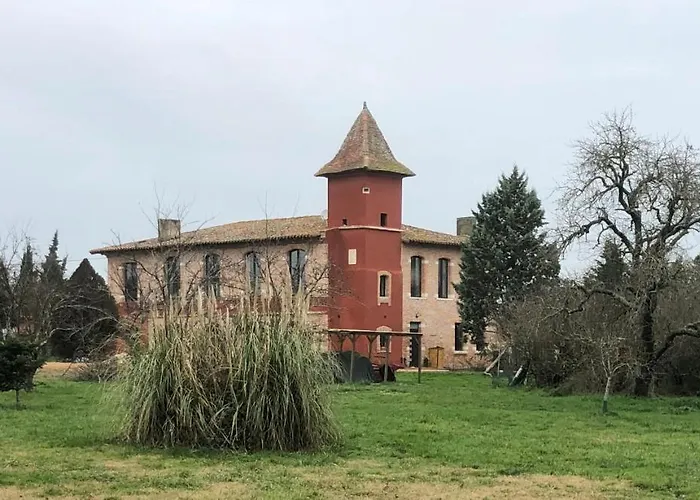 Chateau Fourclins Domaine Privatif 15 Personnes Parc & Bassin Naturel Proche Toulouse *