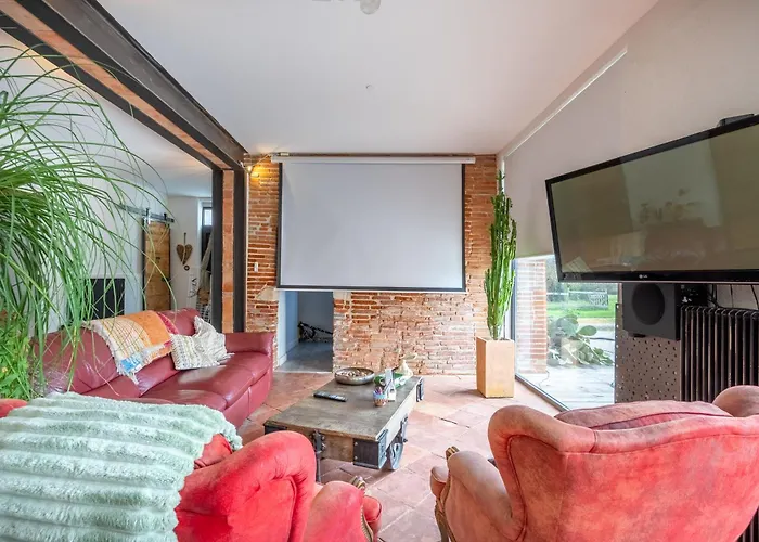 Chateau Fourclins Domaine Privatif 15 Personnes Parc & Bassin Naturel Proche Toulouse *