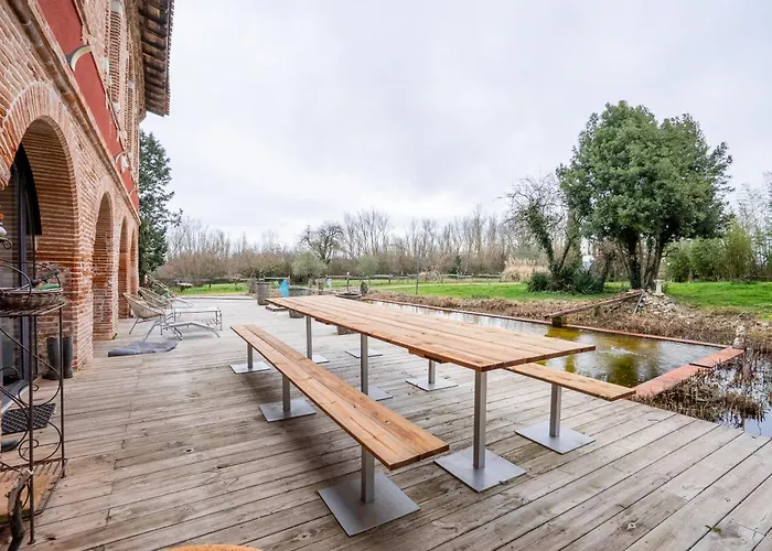 Vila Chateau Fourclins Domaine Privatif 15 Personnes Parc & Bassin Naturel Proche Toulouse *